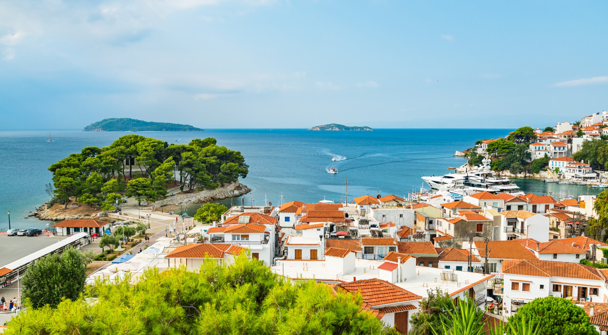 Sunny Mediterranean coast
