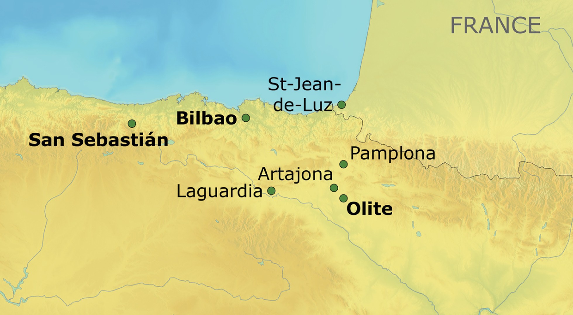 Spain map