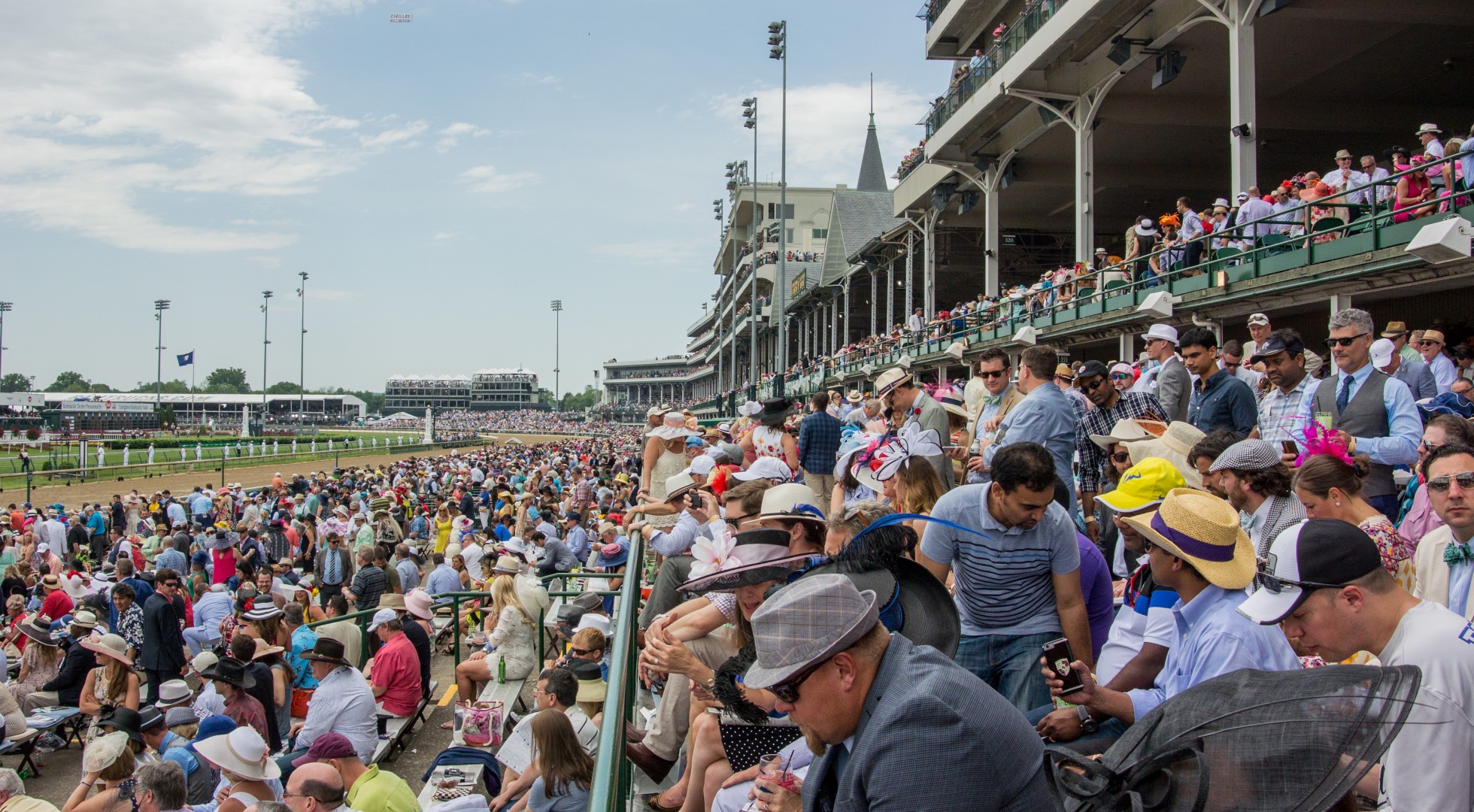 Stands at Kentucky Derby