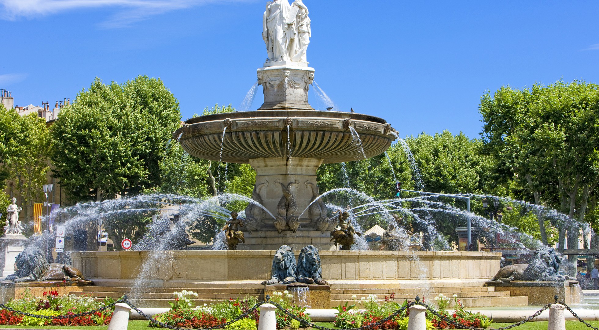 Fountain in Aix-en-Provence