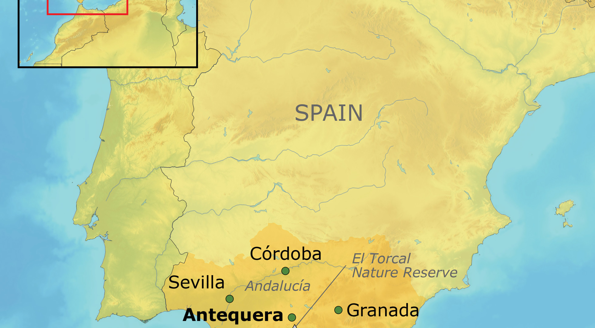 Spain map