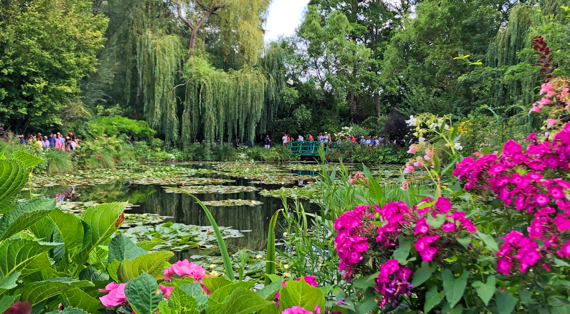 Giverny Monet lily pond