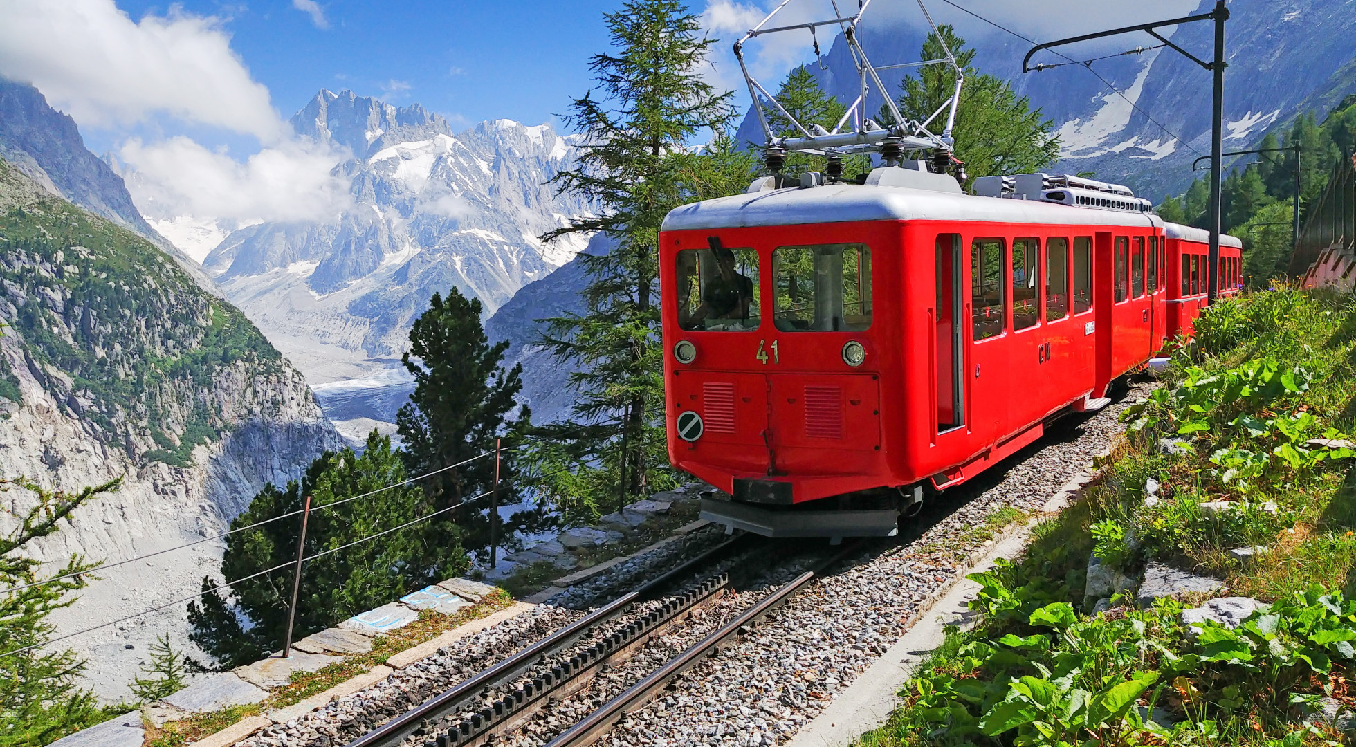 Chamonix Mer De Glace Railway