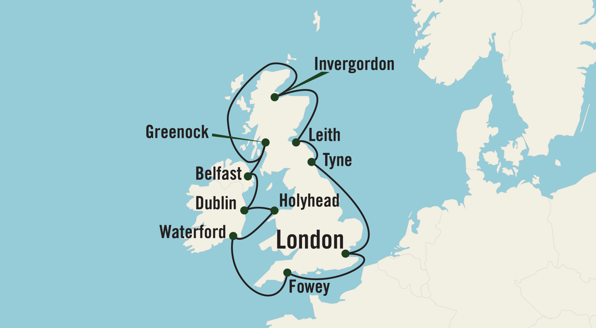 UK map