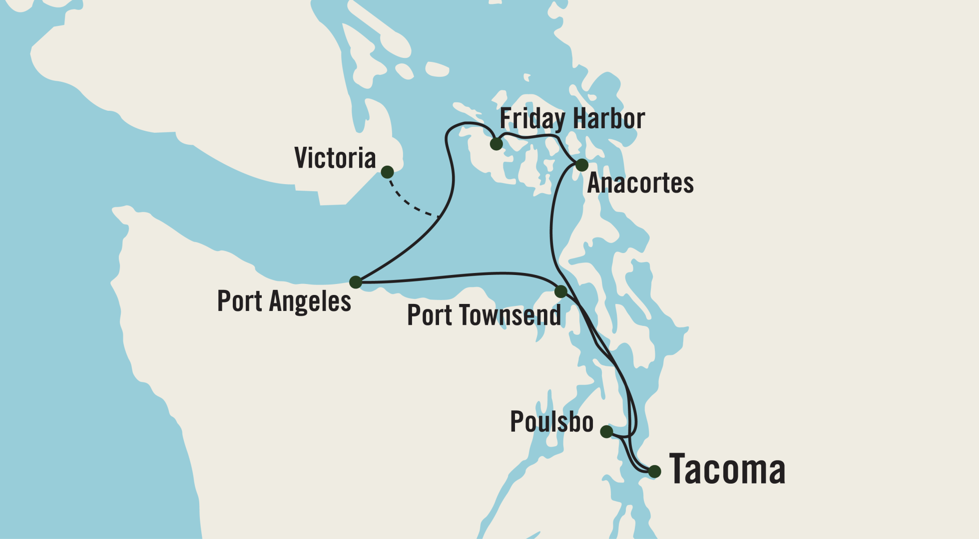 Trip map