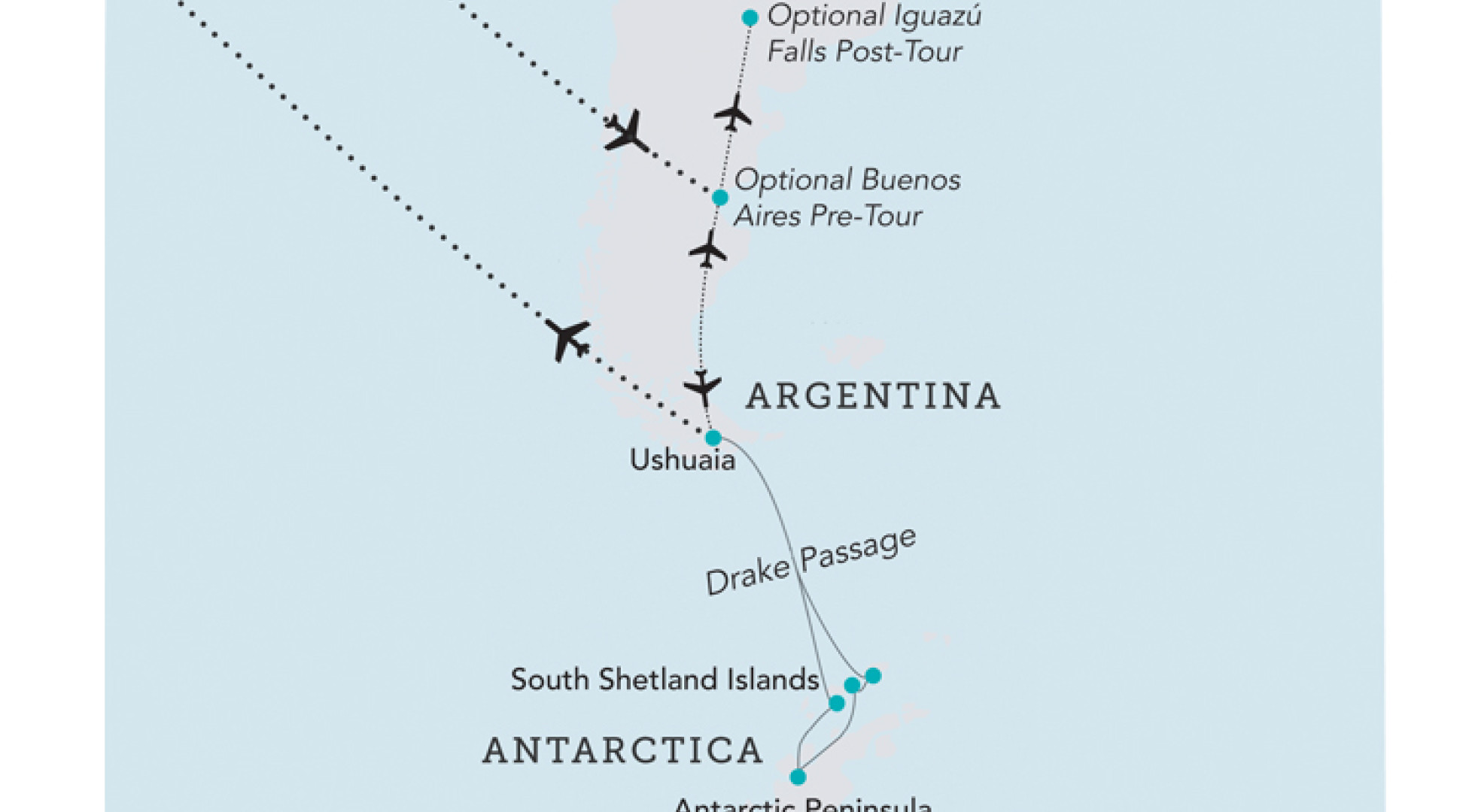 map antarctica