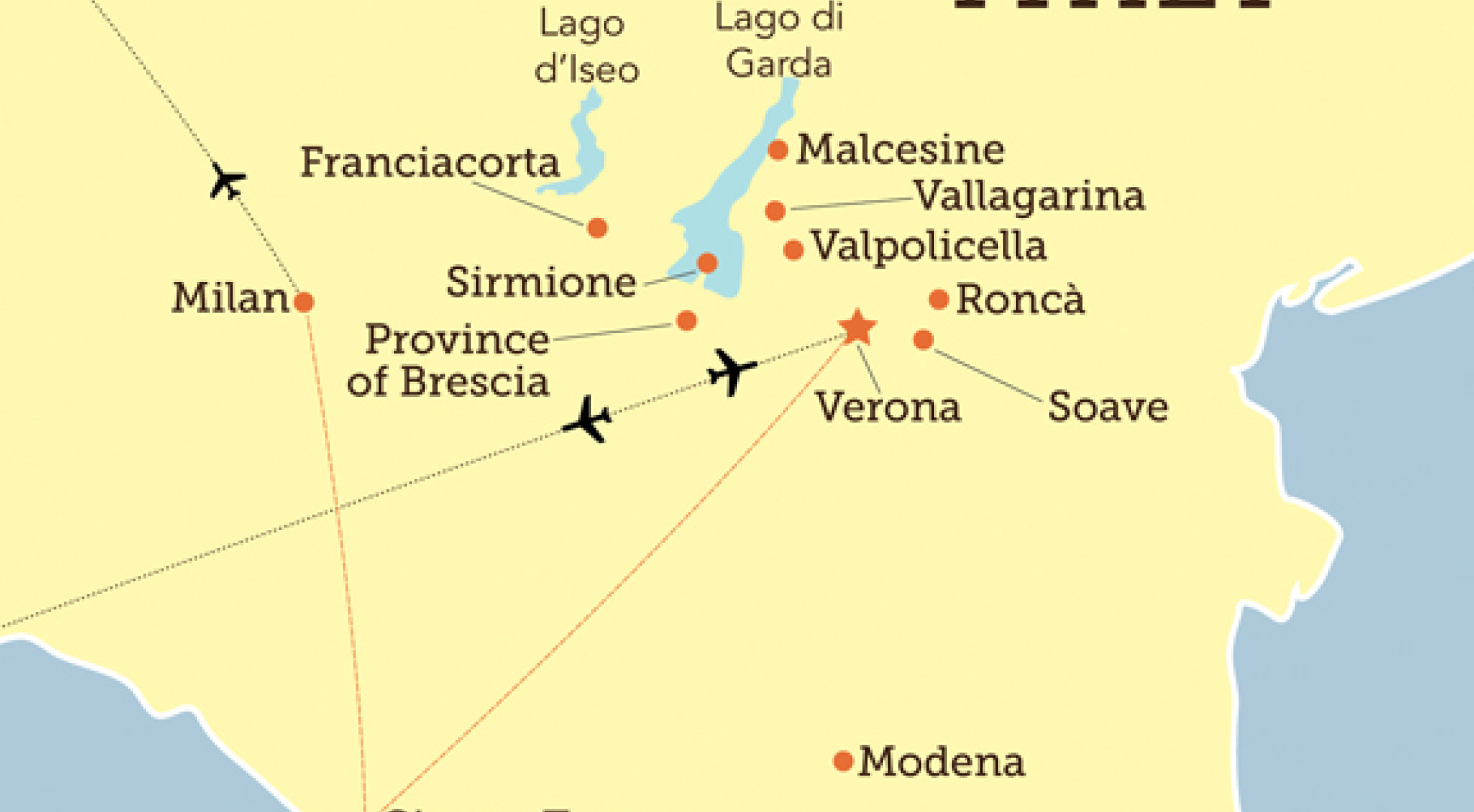 map n italy