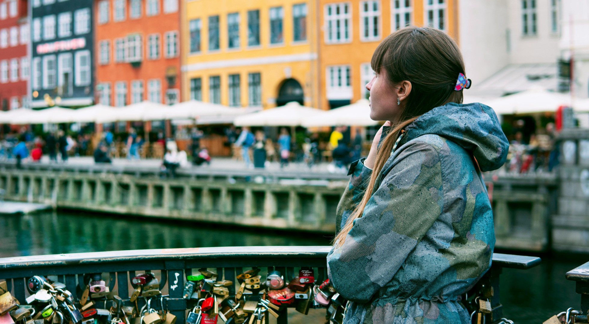 girl on bridge