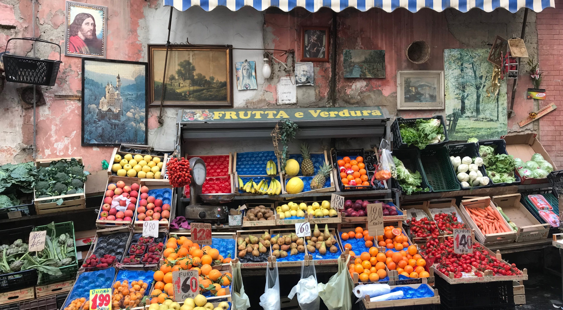 fruit stand