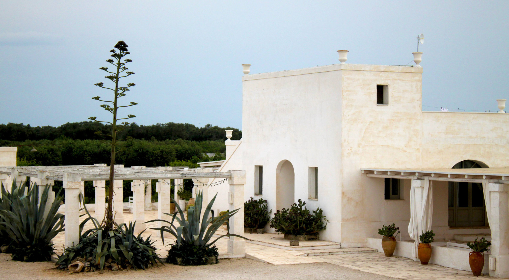 Italy view of Mediterranean 
