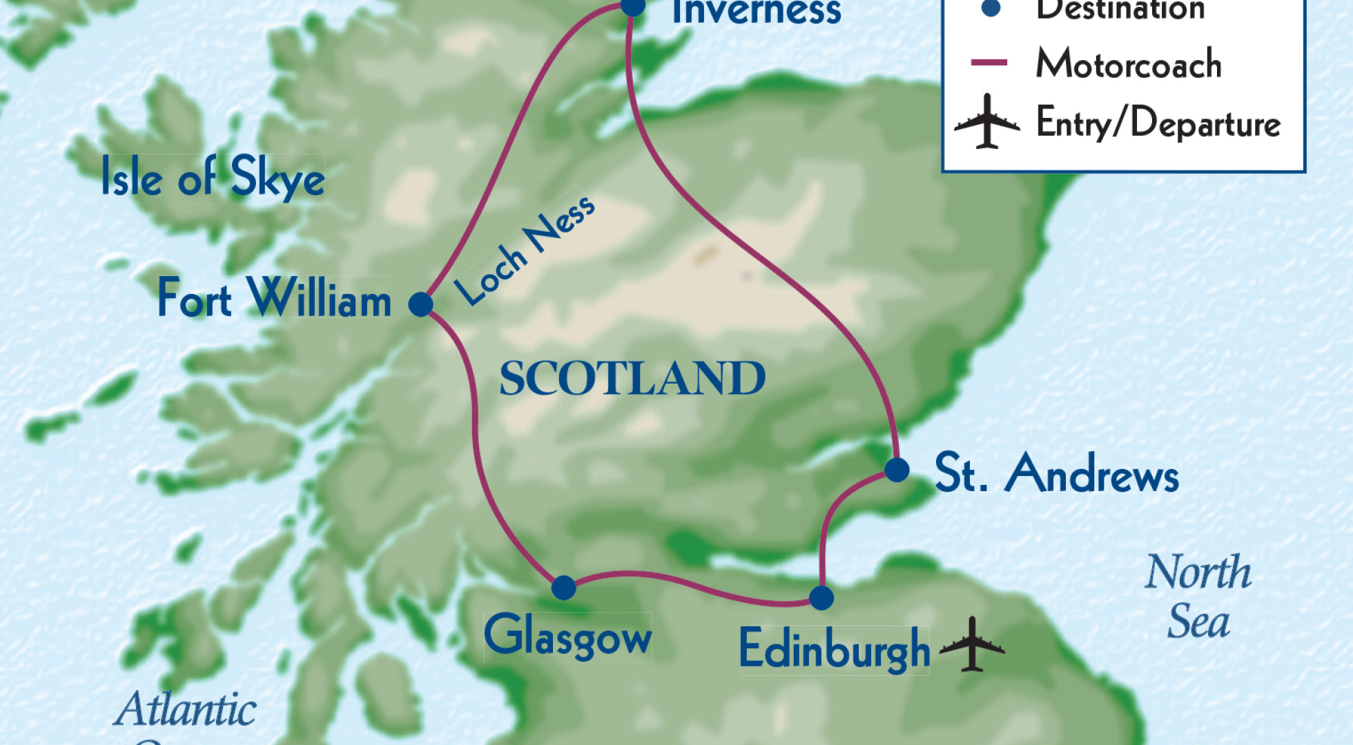 map scotland