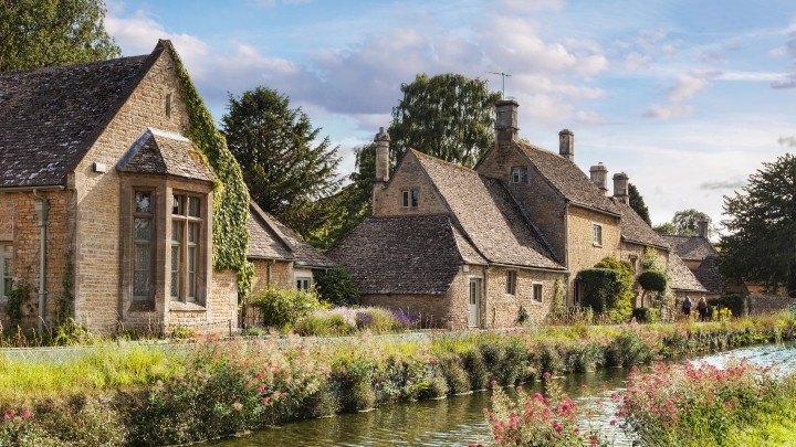 The sunny Cotswolds