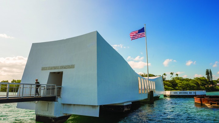 Pearl Harbor Memorial in Hawaii