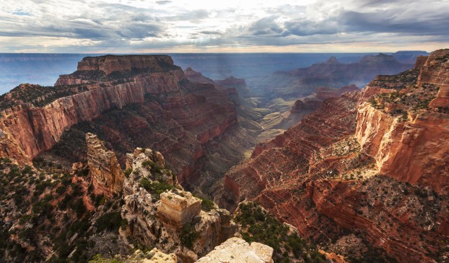 Grand Canyon with Pretty Light