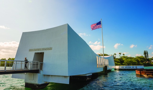 Pearl Harbor Memorial in Hawaii